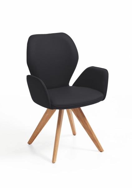 Polsterstuhl COLORADO in  Napoli schwarz