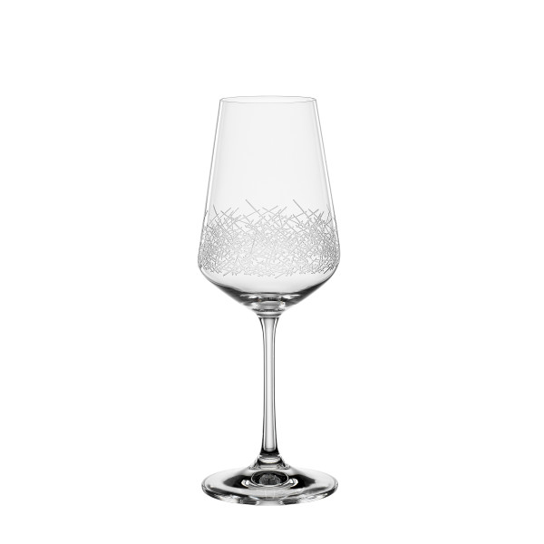 Weinkelch TRÈS CHIC in transparent aus Glas