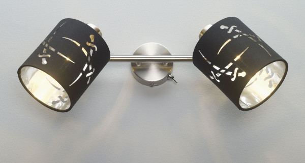 Spot SANSIBAR ARCHSUM in schwarz aus Metall