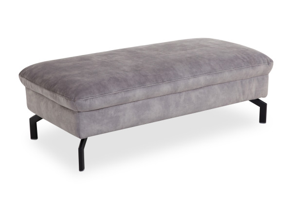 Hocker XXL SYSTEMPOLSTER ZELDA in 16525 stone aus Stoff