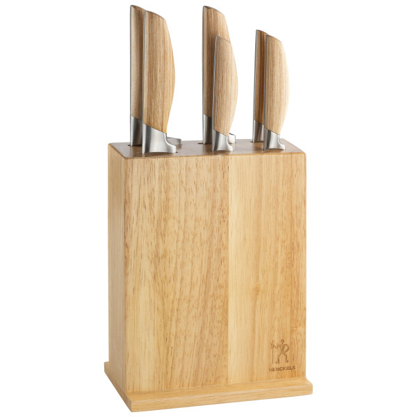 Messerblock Henckels by ZWILLING PAKKA in braun aus Materialmix
