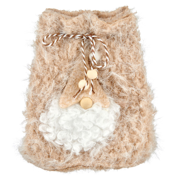 Geschenktasche WICHTEL in hellbraun aus Polyester