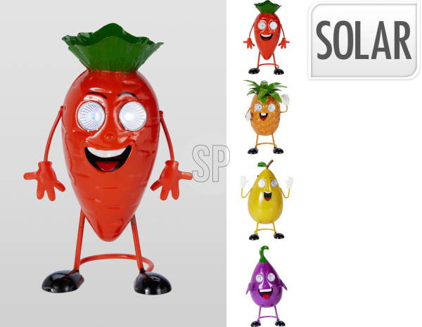 Dekofigur SOLAR FRUITS in mehrfarbig aus Eisen