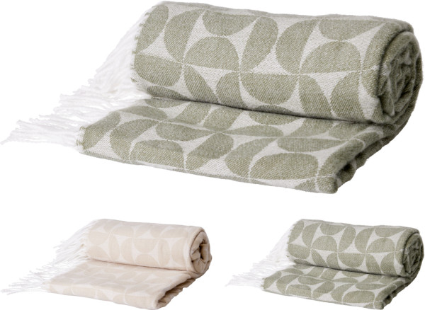 Decke JAQUARD aus Polyester