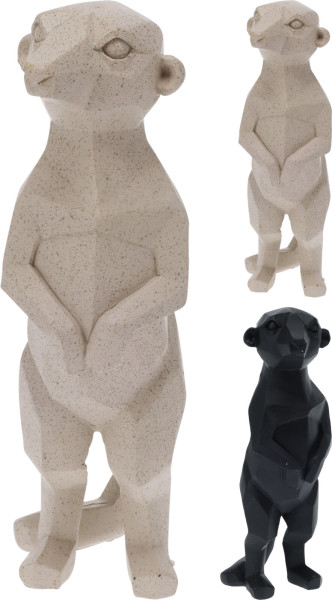 Erdmännchen GEOMETRISCH aus Kunststoff