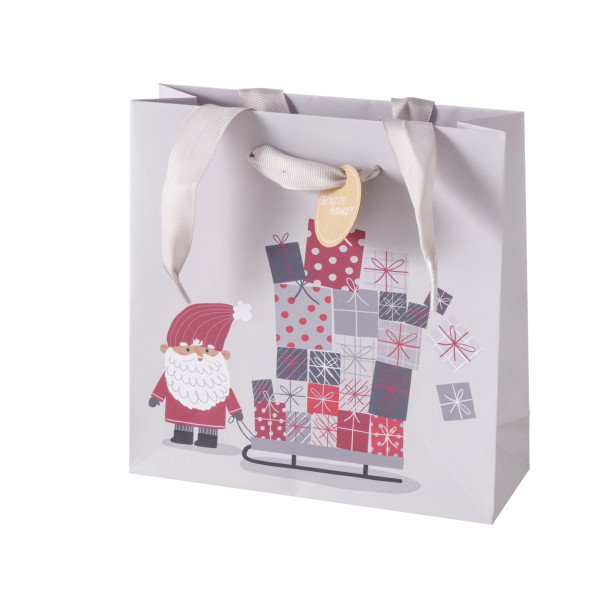 Geschenktasche MONTI in mehrfarbig aus Papier
