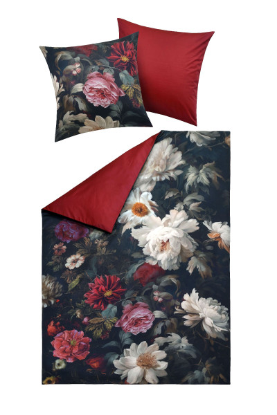 Bettwäsche GAIL Satin in mehrfarbig aus Baumwolle