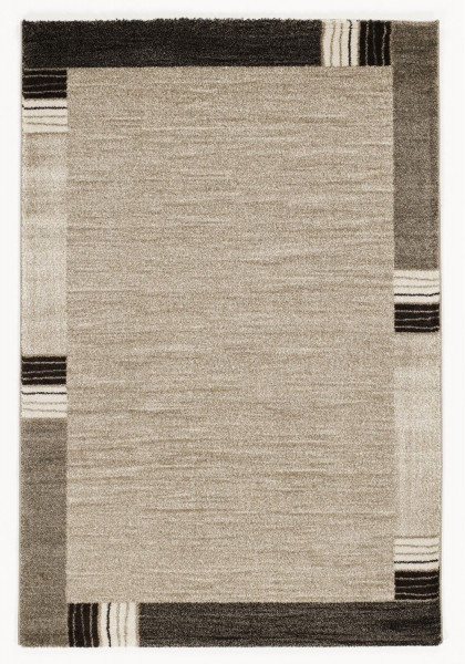 Webteppich Frisco in beige aus Polypropylen