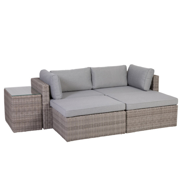 Loungeset greemotion Palma in grau