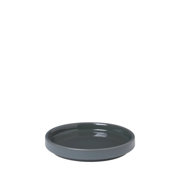 Teller PILAR MIRAGE GREY in grau aus Keramik