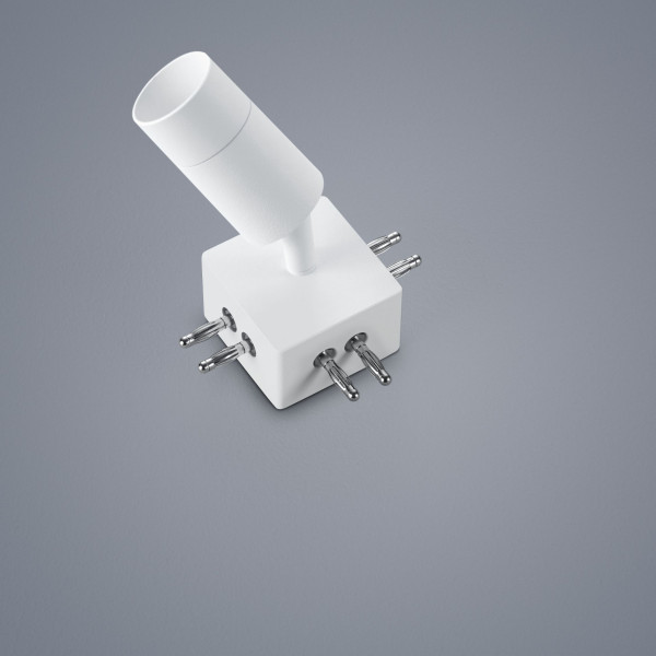 Strahler T-Verbinder VIGO LED in weiß aus Aluminium