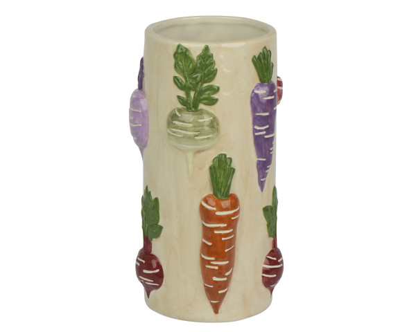 Vase VEGGIE in mehrfarbig aus Dolomit