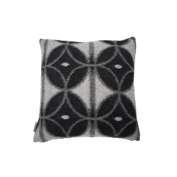 Kissen MABETO in stahl aus Mischgewebe