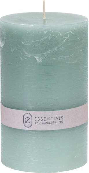Kerze HARMONY ESSENTIALS grün in grün aus Wachs