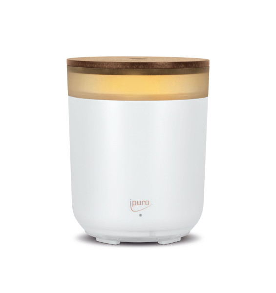 Diffuser ipuro AIR SONIC CANDLE weiß in weiß aus Acryl