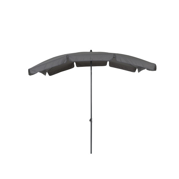 Sonnenschirm in anthrazit aus Materialmix