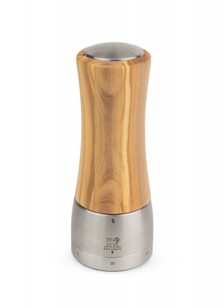 Salzmühle MADRAS in natur aus Holz