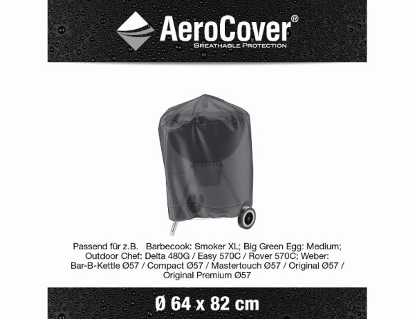 Schutzhülle AeroCover in anthrazit aus Polyester