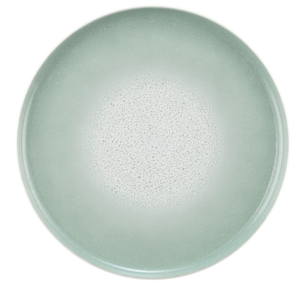 Speiseteller SENTO HOME in grün aus Porzellan