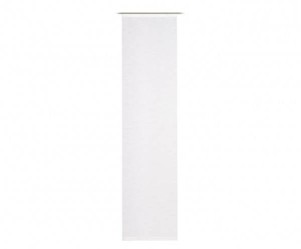 Flächenvorhang CORMIT weiß in weiß aus Polyester