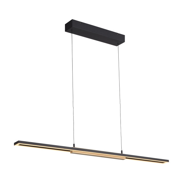 Pendelleuchte MONDO FAMERA in braun aus Holz