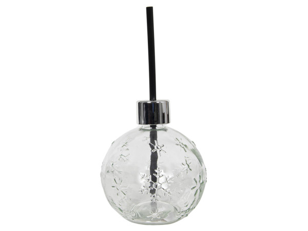 Trinkglas WEIHNACHTSKUGEL in transparent aus Glas
