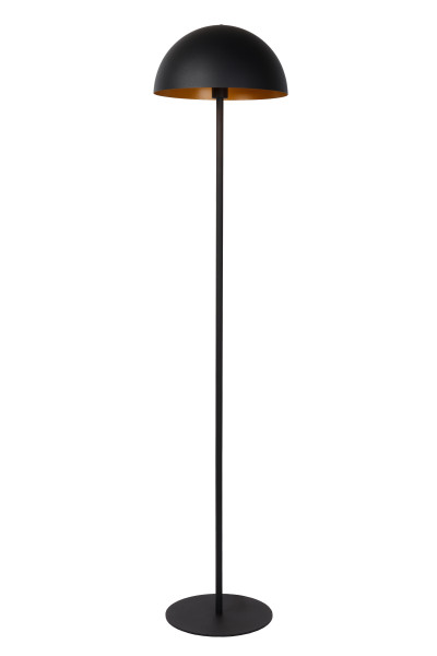 Stehleuchte SIEMON in schwarz aus Stahl