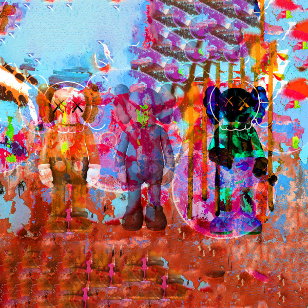 Acrylglasbild Graffiti