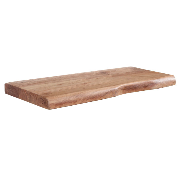 Wandregal in braun aus Holz