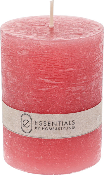 Kerze HARMONY ESSENTIALS rot in rot aus Wachs