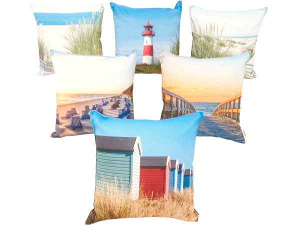 Kissen OUTDOOR MARITIM in mehrfarbig aus Polyester