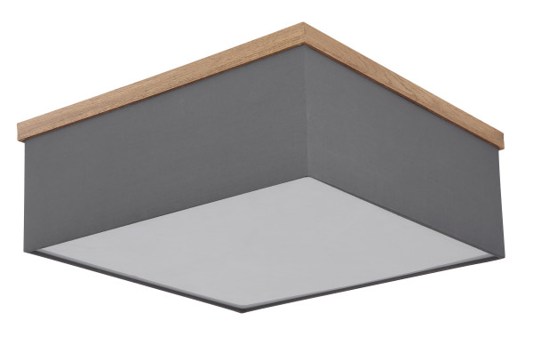 Deckenleuchte OSSI in schwarz aus Metall