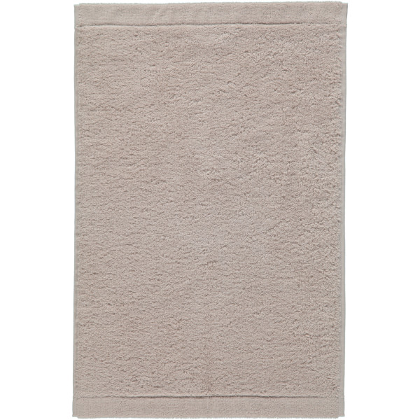 Gästetuch LIFESTYLE Uni in beige aus Baumwolle