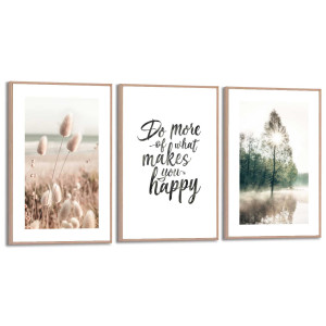 Vorschau: Bilder-Set NATURE in mehrfarbig aus Holz Vorschau: Bilder-Set NATURE in mehrfarbig aus Holz