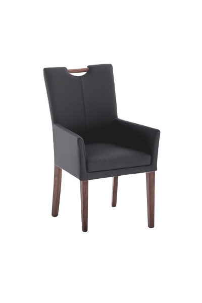 Polsterstuhl COLORADO in  Napoli schwarz