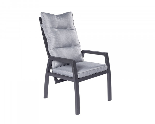 Gartenstuhl Outdoor Bondino in grau/anthrazit