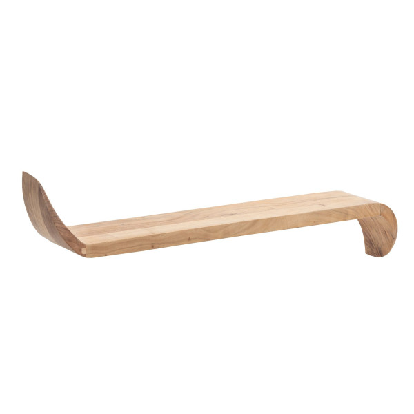 Wandregal in braun aus Holz