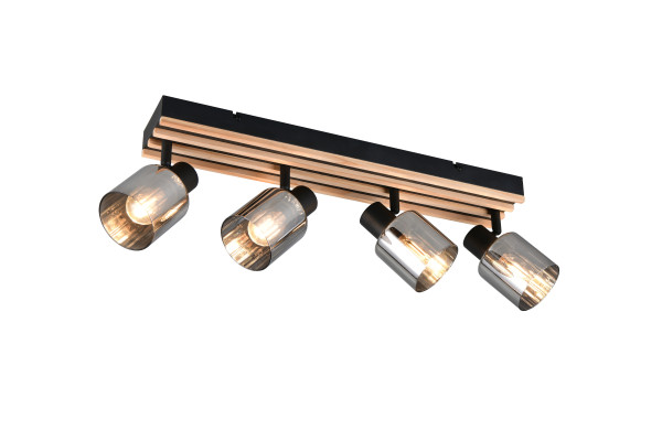 Deckenspot TRAVIA 4-flammig in mehrfarbig aus Metall