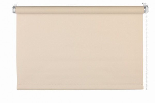 Rollo KLEMMFIX beige 100x160cm in beige aus Polyester