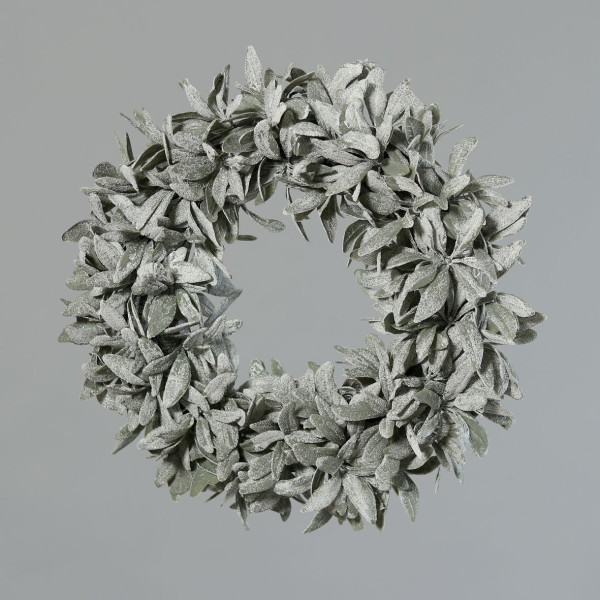 Kranz SALBEI in grün aus Kunststoff