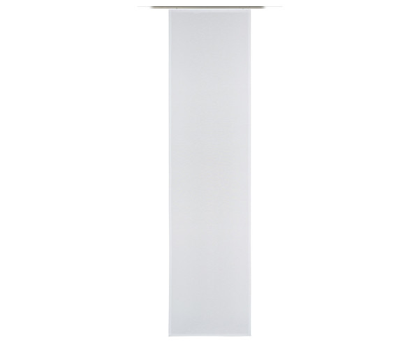 Flächenvorhang CHARMING weiss in weiß aus Polyester