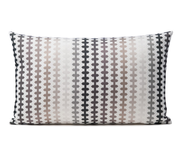 Kissenhülle LUCIA in grau aus Mischgewebe