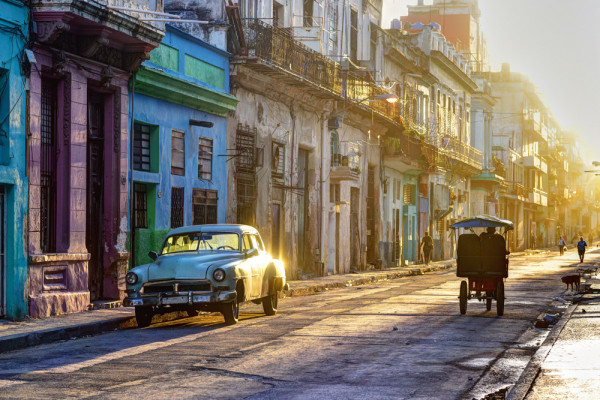 Akustikbild STRAßE IN HAVANNA