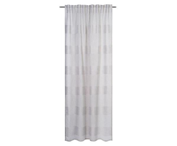 Schlaufenschal DOMINO LÈGÈRE in silberfarben aus Polyester
