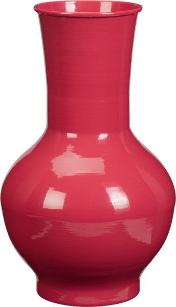 Vase LILY rosa in rosa aus Eisen