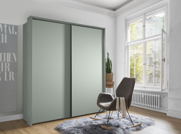 Kleiderschrank Rolf Weber WEEZE in grün aus Dekor
