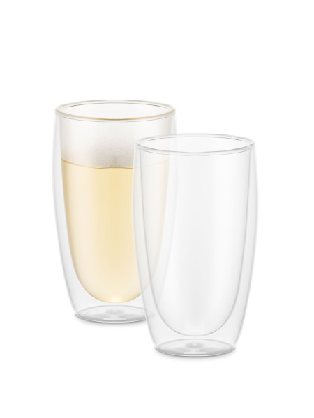 Trinkglas-Set Bodum PAVINA in transparent aus Glas