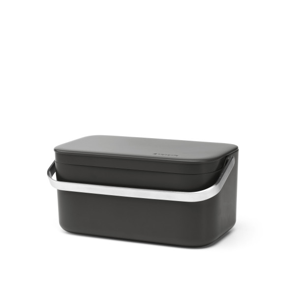 Abfalleimer BIO in grau