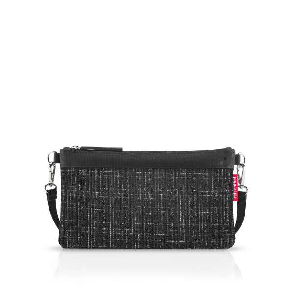 mini reisenthel pouch - bouclé black in schwarz aus Polyester