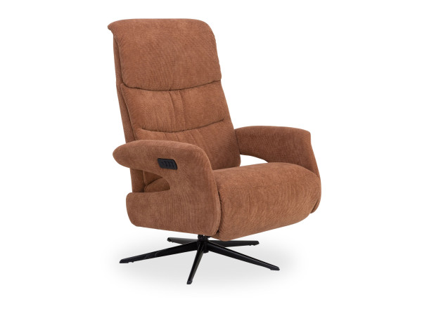 Relaxsessel vito TAVON in mustard 9961 aus Stoff